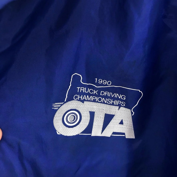Vintage 1990 Oregon Truck Driving champ jacket XL - Picture 3 of 5